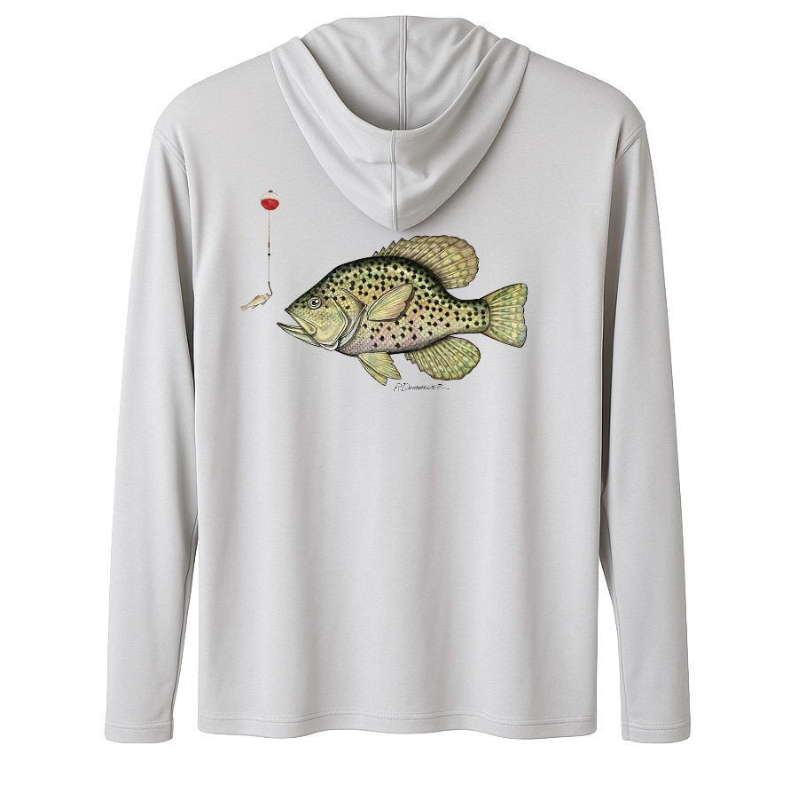 Adventure Shield Sun Hoodie-Crappie
