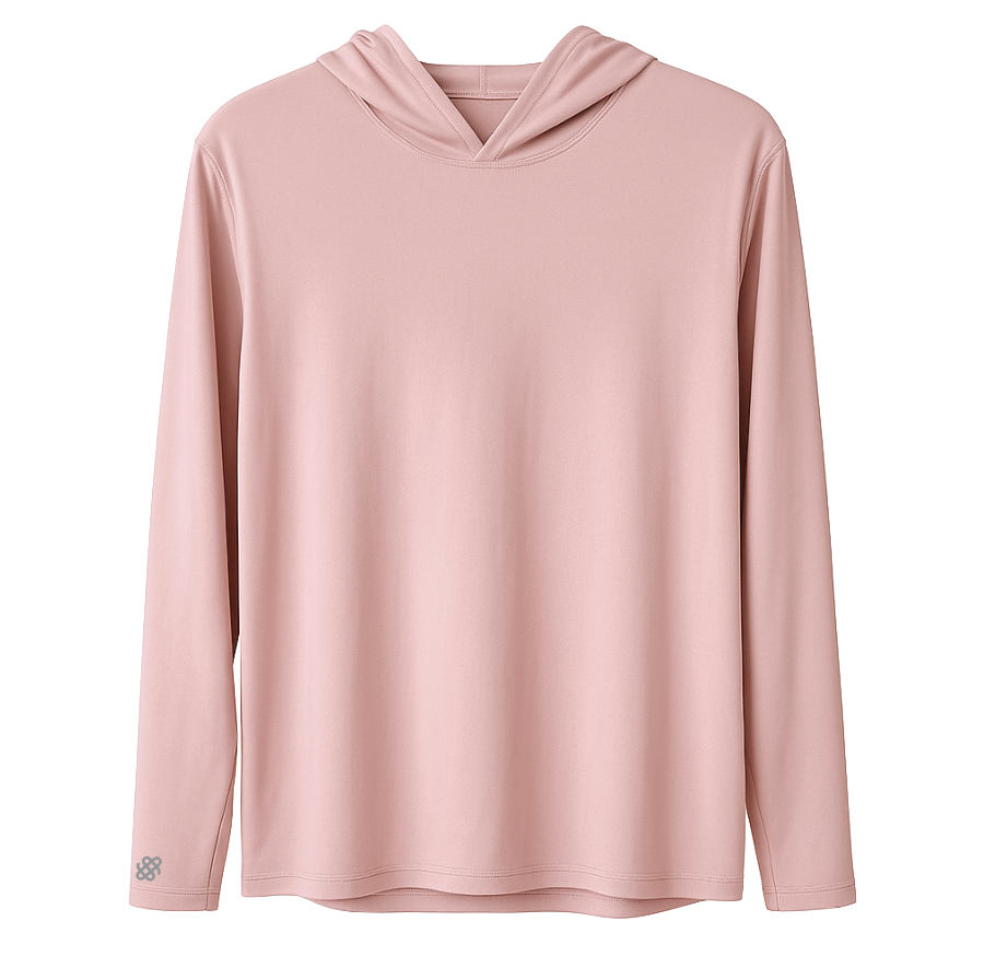 Adventure Shield Women’s Sun Hoodie-Rainbow Trout