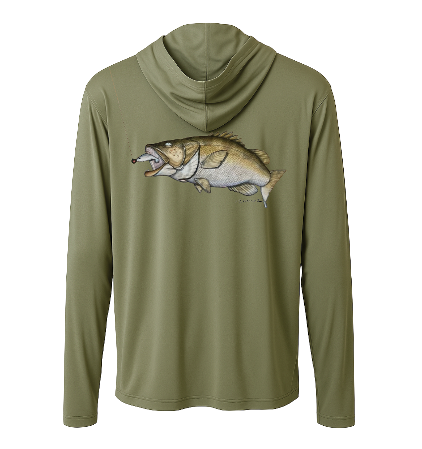 Adventure Shield Sun Hoodie-Walleye