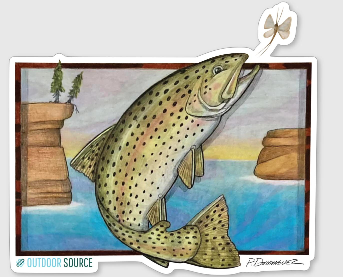 Rainbow Trout Sticker