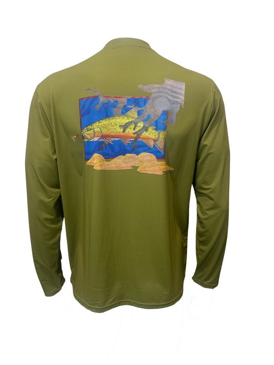 Adventure Shield Sun Shirt-Brook Trout