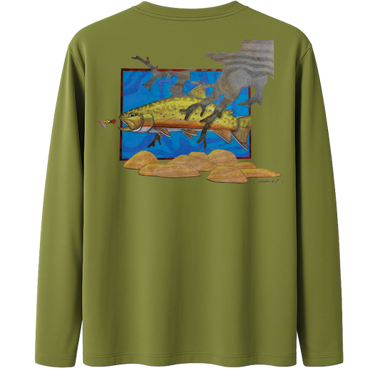 Adventure Shield Sun Shirt-Brook Trout