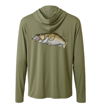 Adventure Shield Sun Hoodie-Walleye