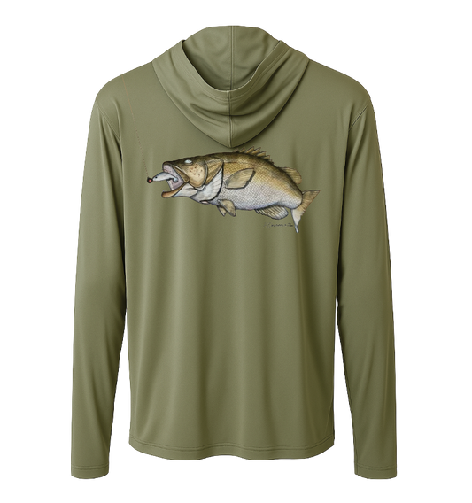 Adventure Shield Sun Hoodie-Walleye